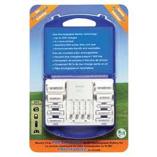 Sanyo Eneloop Rechargeable Ni-MH Battery Kit Family Pack