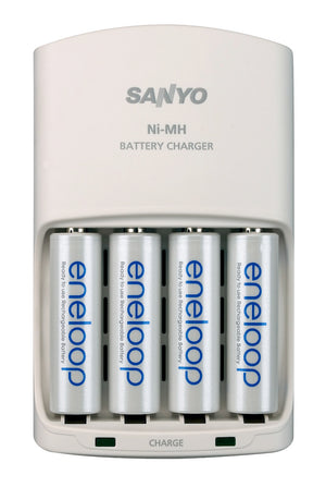 Sanyo Eneloop Rechargeable Ni-MH Battery Kit Family Pack