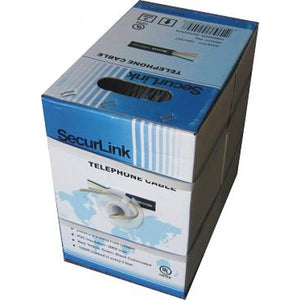 SecurLink Phone/Alarm Quad Cable - 24 AWG X 4 (1000 ft/305 m Box)