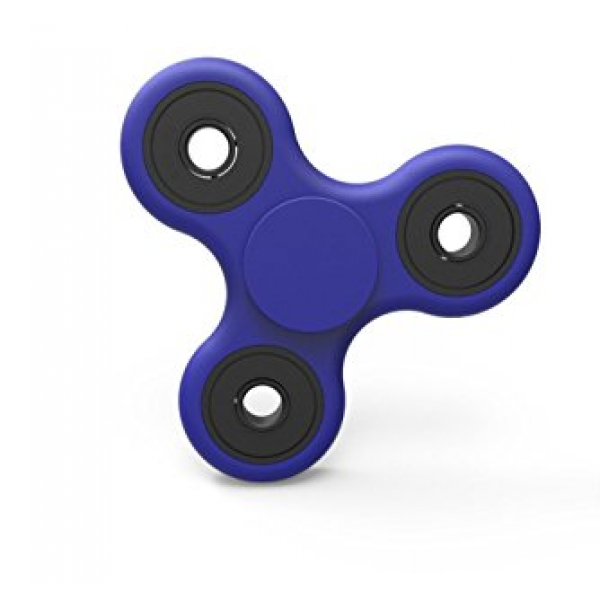 Fidget Spinner- Tri Fidget Spin Hand Finger Spinner Spin Widget Focus Toy EDC Pocket Triangle Plastic Gift for ADHD Children Adults Non-3D printed