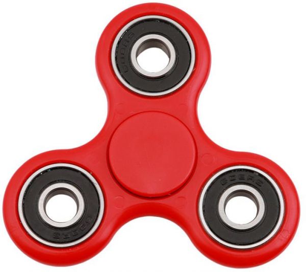 Fidget Spinner- Tri Fidget Spin Hand Finger Spinner Spin Widget Focus Toy EDC Pocket Triangle Plastic Gift for ADHD Children Adults Non-3D printed