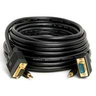 50 ft (15 m) VGA Monitor Cable with 3.5 mm RCA Audio