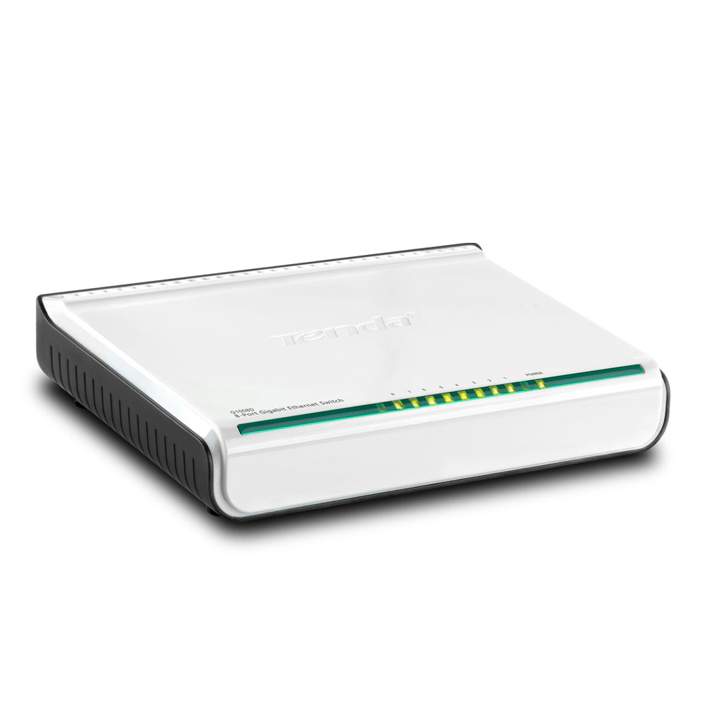 Tenda 8-Port 10/100/1000 Mbps Gigabit Network Switch (G1008D)
