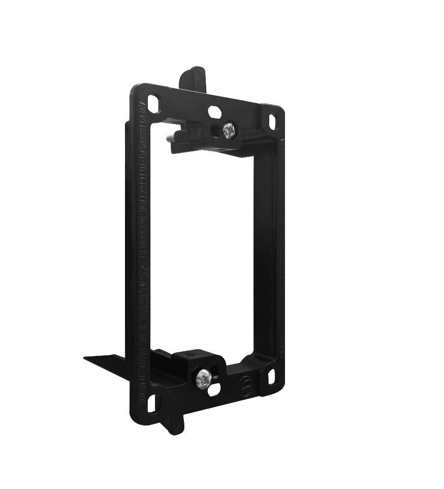 Best Mounts - Low Voltage Mounting Bracket 1 Gang Multipurpose Drywall Mounting Wall Plate Bracket - (Single Gang, 96 Pack)