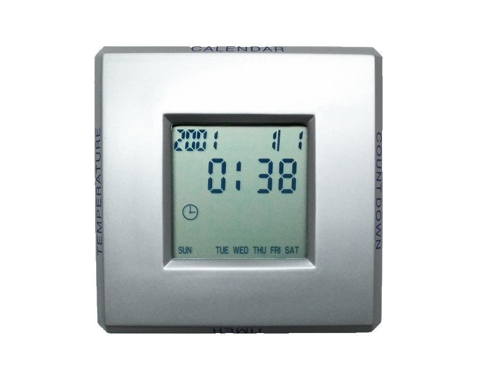 Multi-Function Desktop Digital Thermometer, Clock, Calendar, Timer