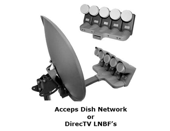 X5 LNB Bracket for 24 in (60 cm) Elliptical Dish