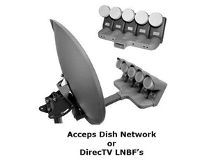 X5 LNB Bracket for 24 in (60 cm) Elliptical Dish