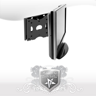 XLNC 10-24 inch TV Flat-Bracket Wall Mount - Up to 55 lb (25 kg)