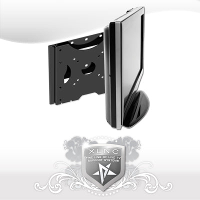 XLNC 10-37 inch TV Flat-Bracket Wall Mount - Up to 55 lb (25 kg)